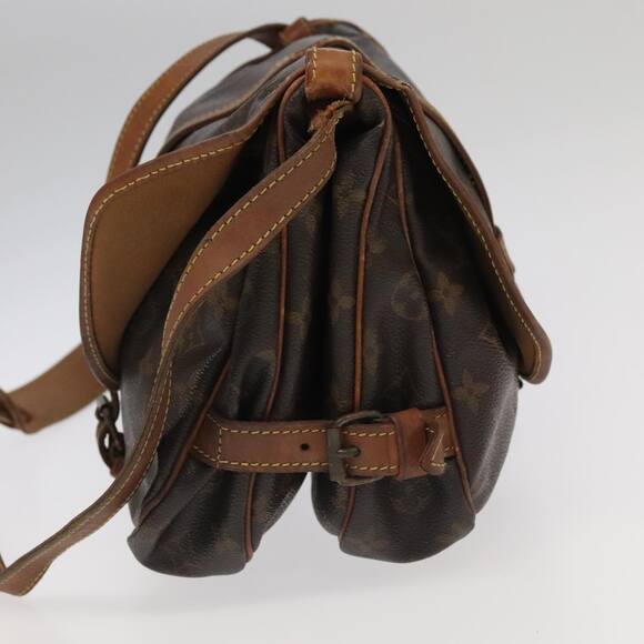 LOUIS VUITTON Monogram Saumur 30 Shoulder Bag M42256 - Picture 5 of 13